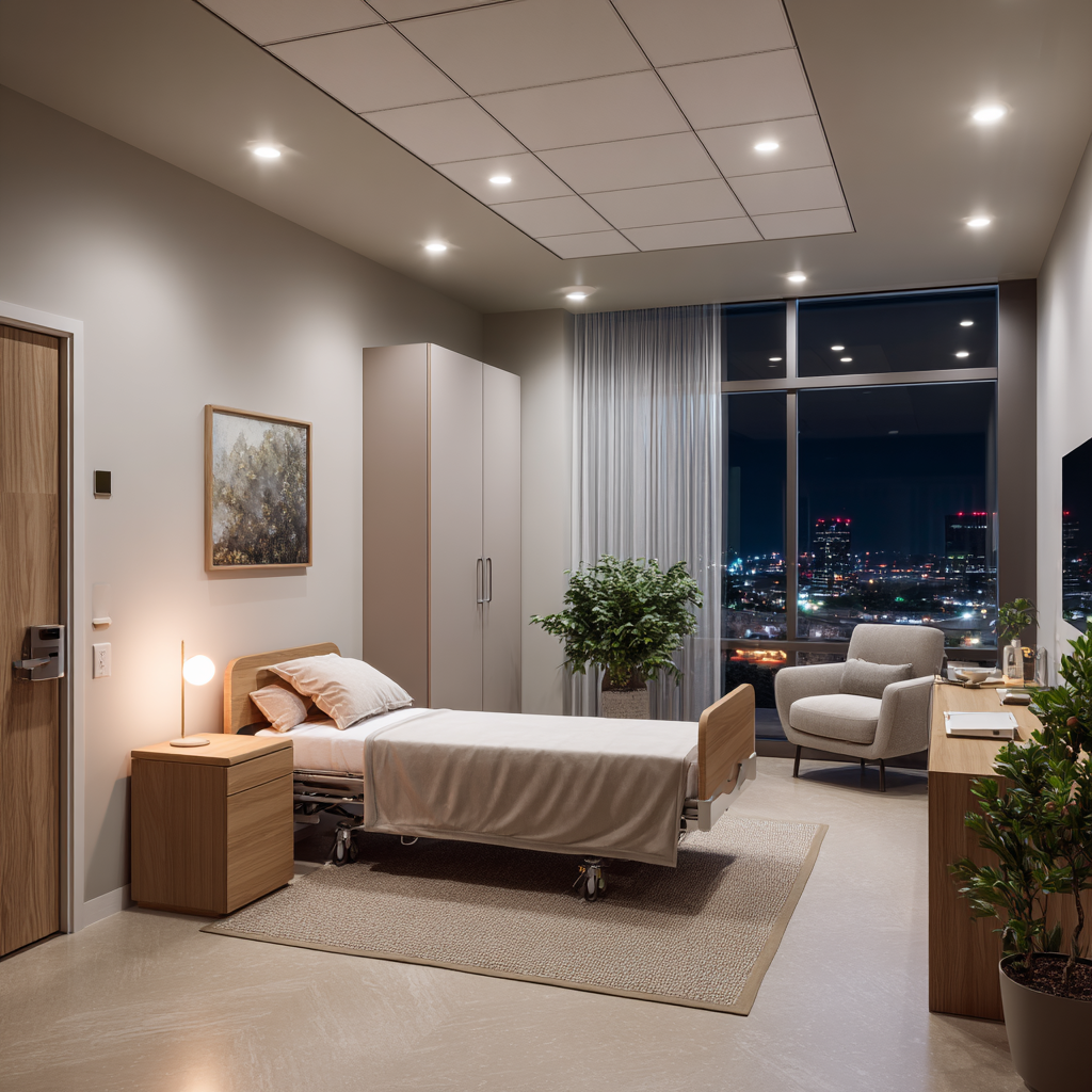 Outpatient therapy room at MNDA Recovery